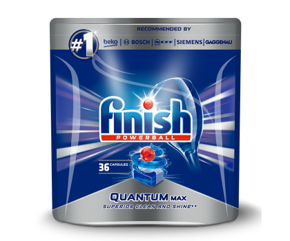 Akcesoria do zmywarek FINISH Kapsulki Quantum Max 36 regularne